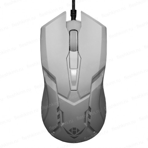 Мышь проводная Nakatomi MOG-05U игровая, белый (USB)