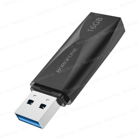 USB накопитель Borofone BUD4 16GB USB3.0, чёрный
