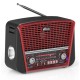 Аудиосистема портативная Ritmix RPR-050 красный (FM, MP3, AUX)