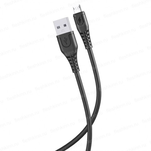 Кабель USB - microUSB Jokade JA010 чёрный, 1м