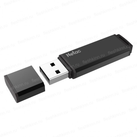 USB накопитель Netac U351 64GB USB2.0, чёрный