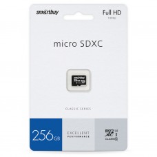 Карта памяти SmartBuy microSDXC 256GB class10 UHS-I