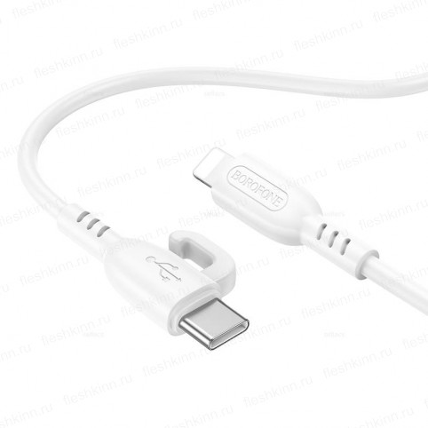 Кабель USB - 8pin Borofone BX91 Symbol белый, 1м