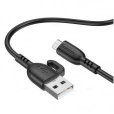Кабель USB - microUSB Borofone BX91 Symbol чёрный, 1м