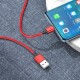Кабель USB - Type-C Borofone BX87 Sharp красный, 1м