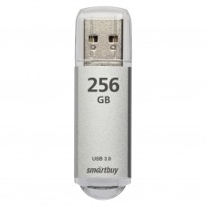 USB накопитель SmartBuy V-Cut 256GB USB3.0, серебристый