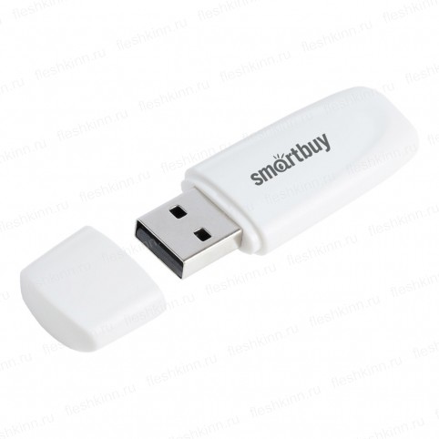 USB накопитель SmartBuy Scout 16GB USB2.0, белый