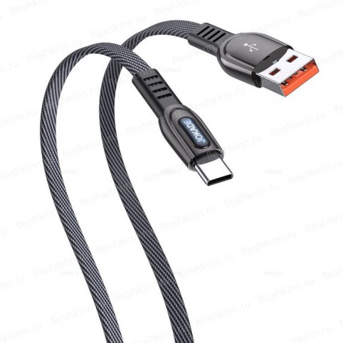 Кабель USB - Type-C Jokade JA025 чёрный, 1м