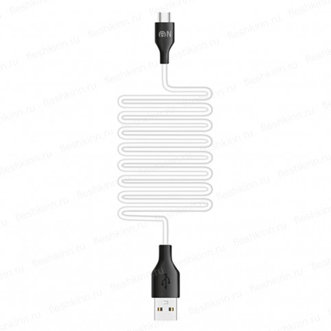 Кабель USB - Type-C Faison K-HX21 белый, 2м