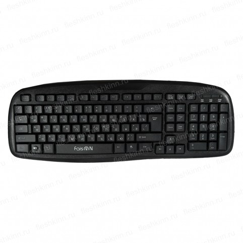 Клавиатура проводная Faison KB111 Easy, чёрный (USB)