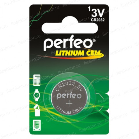 Батарейка Perfeo CR2032 BP1 (30)