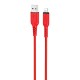 Кабель USB - 8pin Hoco X59 красный, 1м