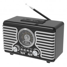 Аудиосистема портативная Ritmix RPR-095, серебристый (BT, FM, MP3, AUX)