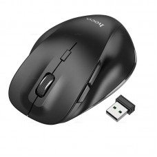 Мышь беспроводная Hoco GM24, чёрный (USB)