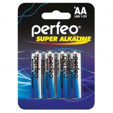 Батарейка Perfeo AA, LR06 BP4 (120)