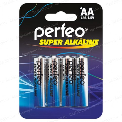 Батарейка Perfeo AA, LR06 BP4 (120)