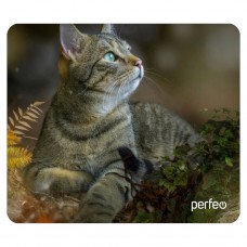 Коврик для мыши Perfeo Cat рис.27 PF_D0671 (180x220x2)