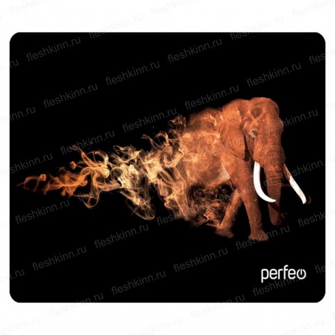 Коврик для мыши Perfeo Flames Слон PF_D0681 (240x320x3)