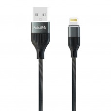 Кабель USB - 8pin FaisON K-X41 чёрный, 1м