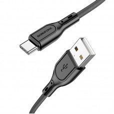 Кабель USB - Type-C Borofone BX66 Wide way чёрный, 1м 