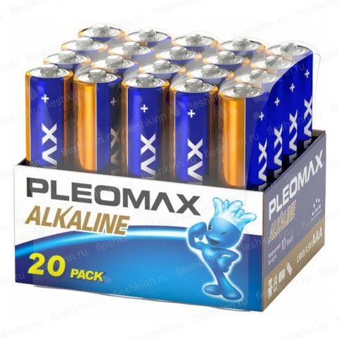 Батарейка Pleomax AAA, LR03 BP20