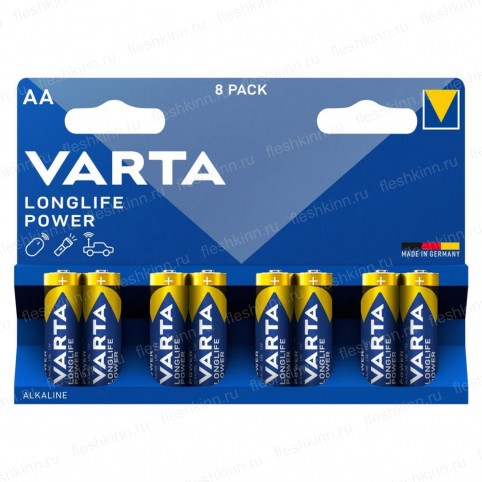 Батарейка Varta LongLife Power AA, LR06 BP8 (160)