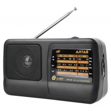 Радиоприёмник VS Алтай VS_D1026 (AM/FM/TV/SW1/SW2), чёрный