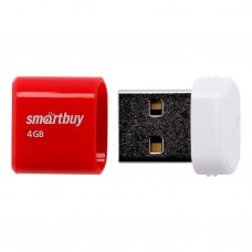 USB накопитель SmartBuy Lara 4GB USB2.0, красный