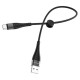 Кабель USB - Type-C Borofone BX32 чёрный, 0.25м
