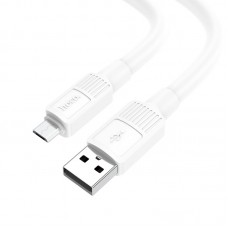 Кабель USB - microUSB Hoco X84 белый, 1м