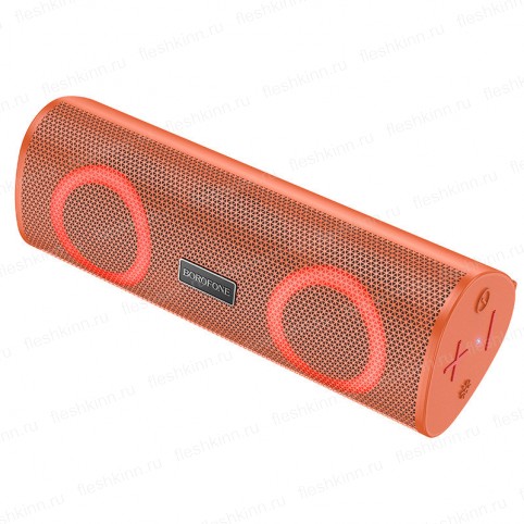 Аудиосистема портативная Borofone BP18, оранжевый (BT, FM, MP3, AUX) 10Вт