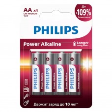 Батарейка Philips Power AA, LR06 BP4 (48)