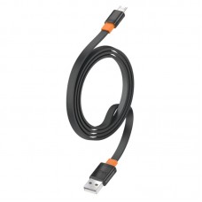 Кабель USB - microUSB Celebrat CB-33M чёрный, 1м
