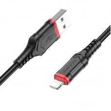 Кабель USB - 8pin Borofone BX67 чёрный, 1м