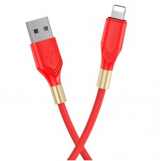 Кабель USB - 8pin Borofone BX92 Advantage красный, 1м
