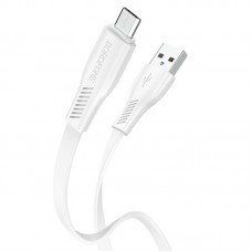 Кабель USB - microUSB Borofone BX85 Auspicious белый, 1м