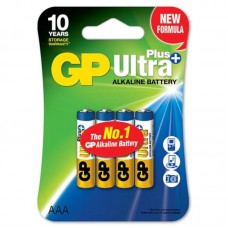 Батарейка GP Ultra Plus AAA, LR03 BP4 (40)