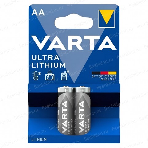 Батарейка Varta Ultra AA, FR06 BP2 (20)
