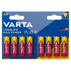 Батарейка Varta LongLife Max Power AA, LR06 BP8 5+3 (160)