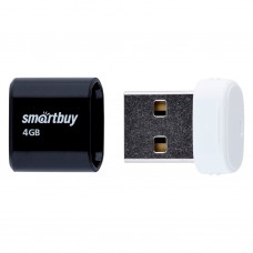 USB накопитель SmartBuy Lara 4GB USB2.0, чёрный