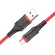 Кабель USB - microUSB Borofone BX67 красный, 1м