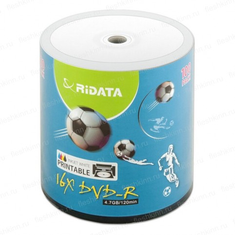 Диск DVD-R RiData 4.7GB 16x SP100 Print