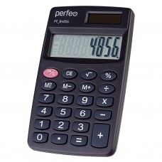 Калькулятор Perfeo PF_B4856, чёрный